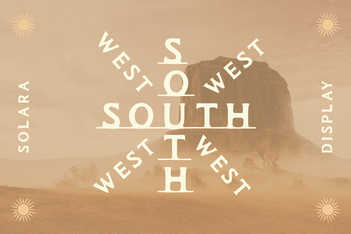 Solara - Hand Drawn Southwest Font, a Handwritten Font by Surplus Type Co (Photo 7 of 11)