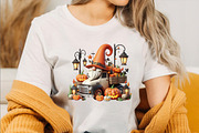 Fall Gnome Truck Sublimation Clipart, an Illustration by SVGArt (Thumbnail 6 of 8)