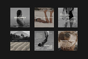 Aesthetic Instagram Templates XVIII, a Social Media Template by Instprofi | Studio Estimo (Thumbnail 2 of 10)