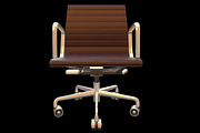 Contemporary Desk Chair, a Furniture 3D Model by Kindesigns (Thumbnail 3 of 4)