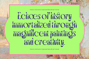 Mooklins Decorative Display Font, a Serif Font by timelesstype.co (Thumbnail 5 of 10)