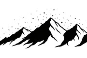 Winter Snow Silhouettes feature, an Illustration by Amazin_art (Thumbnail 42 of 42)