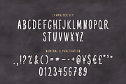 Chalk condensed font, a Script Font by Alex Gorka (Thumbnail 2 of 6)