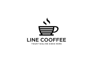 Creative Coffee Cup Logo Design