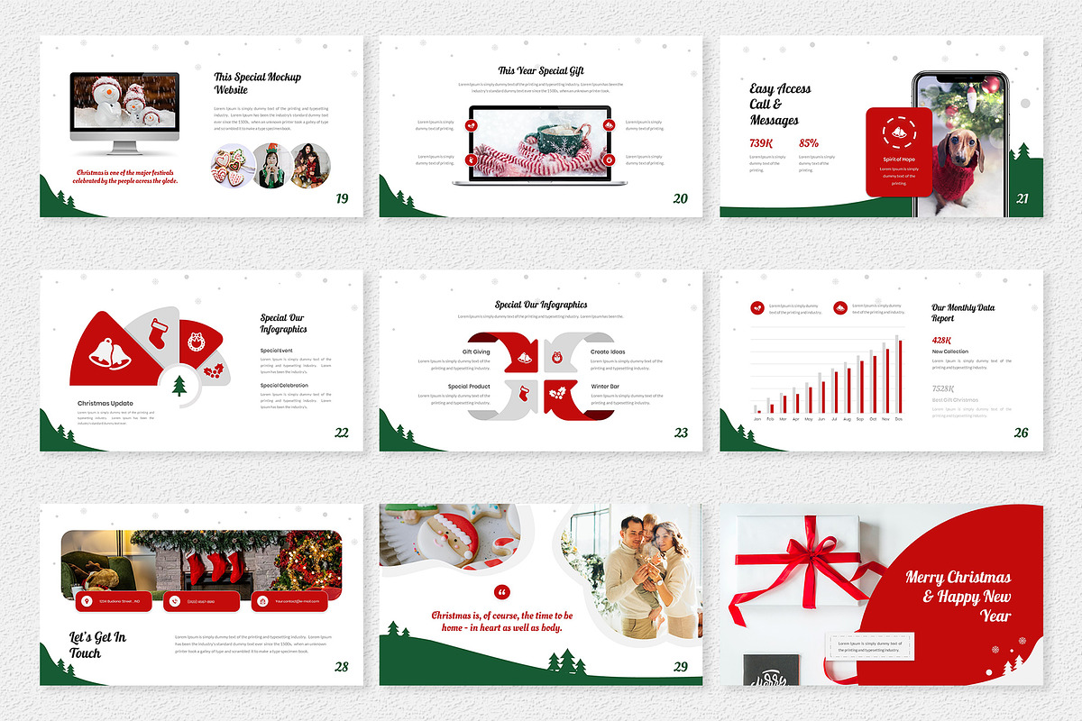 Christmassy - Xmas PPTX Template, a Presentation Template by Premast (Photo 3 of 4)