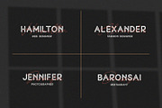 Peron - Modern Vintage | 4 Fonts, a Script Font by Graphicfresh (Thumbnail 4 of 8)