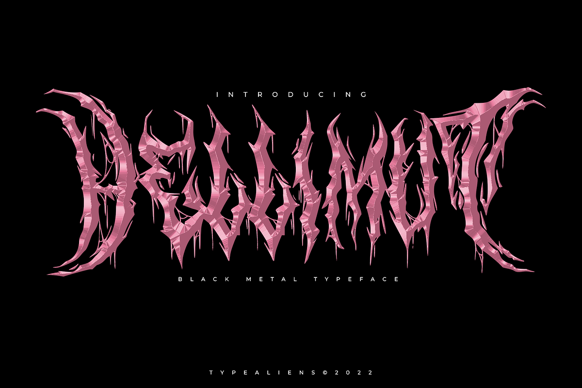 Hellimut for Band & Music, a Blackletter Font by ilhamtaro (Photo 1 of 10)