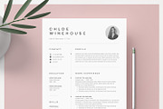 Word Resume & Cover Letter Template, a Resume Template by DemeDesign (Thumbnail 1 of 7)