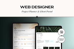 Notion Client Portal Project Planner