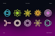Torus Knot Colorful 3D Icon Set, an Object 3D Model by Eklip Studio (Thumbnail 2 of 3)