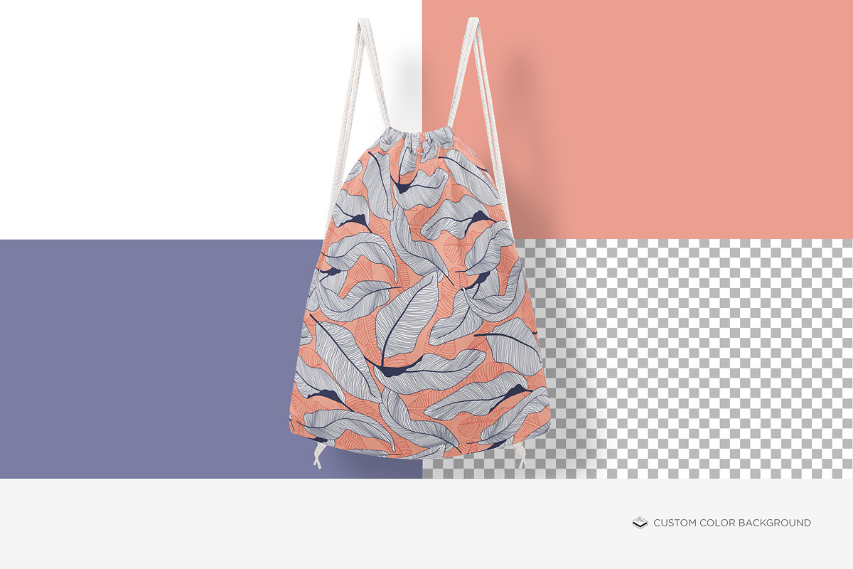 Drawstring Bag Mock-up, an Apparel Mockup by Branda Keeps (Photo 14 of 17)