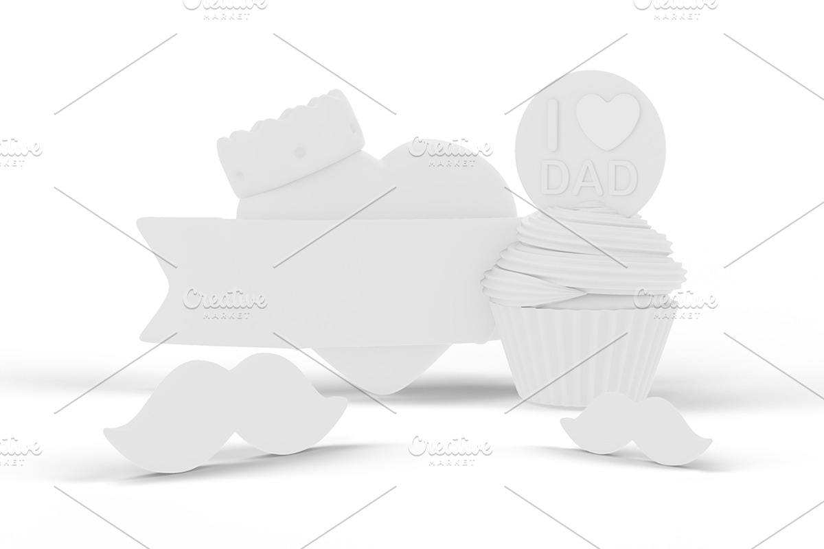 Father's Day Party Mockup, an Advertising Mockup by Qaleb Studio (Photo 2 of 2)
