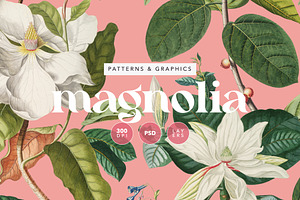 Exquisite Botanical Floral Pattern