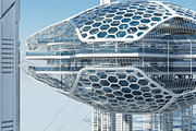 Futuristic Skyscraper HD 16, an Architecture 3D Model by Giimann (Thumbnail 15 of 16)