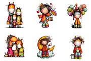 Chinese New Year Horse clipart, an Illustration by CreationArt (Thumbnail 2 of 5)