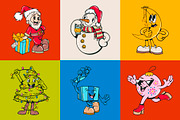 Winter Season - Character Collection, a Seasonal Illustration by Alina Sh (Thumbnail 8 of 9)