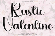 Rustic Valentine, a Handwritten Font by FreshTypeINK (Thumbnail 1 of 8)
