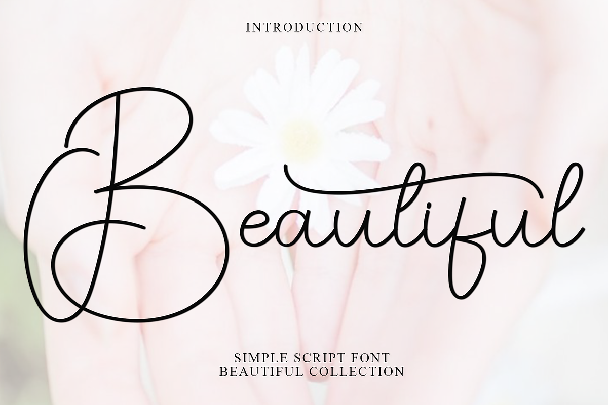 Beautiful, a Sans Serif Font by FreshTypeINK (Photo 6 of 8)
