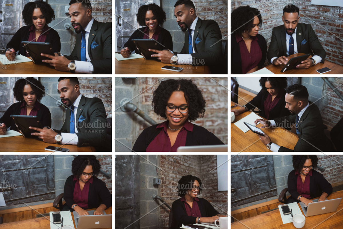 People working in an office containing african american man, black man, and, a Business Photo by Eye for Ebony (Photo 2 of 9)