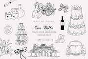 Ciao Bella Whimsical Wedding Doodles, a Graphic by SunnyAfternoons (Thumbnail 19 of 21)