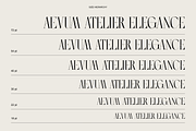 Asfar - Modern Ligatures Font, a Serif Font by Nirmana Visual (Thumbnail 7 of 10)