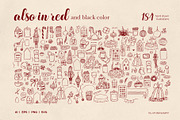 Whimsical Christmas Illustration Set, a Seasonal Illustration by Art Dari Autumn (Thumbnail 5 of 16)