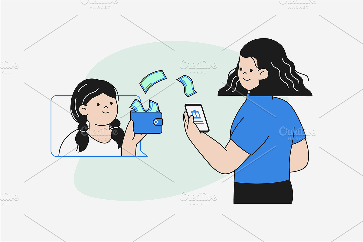 Payment Transaction Illustration, an Object Graphic by Jump Studio (Photo 9 of 12)