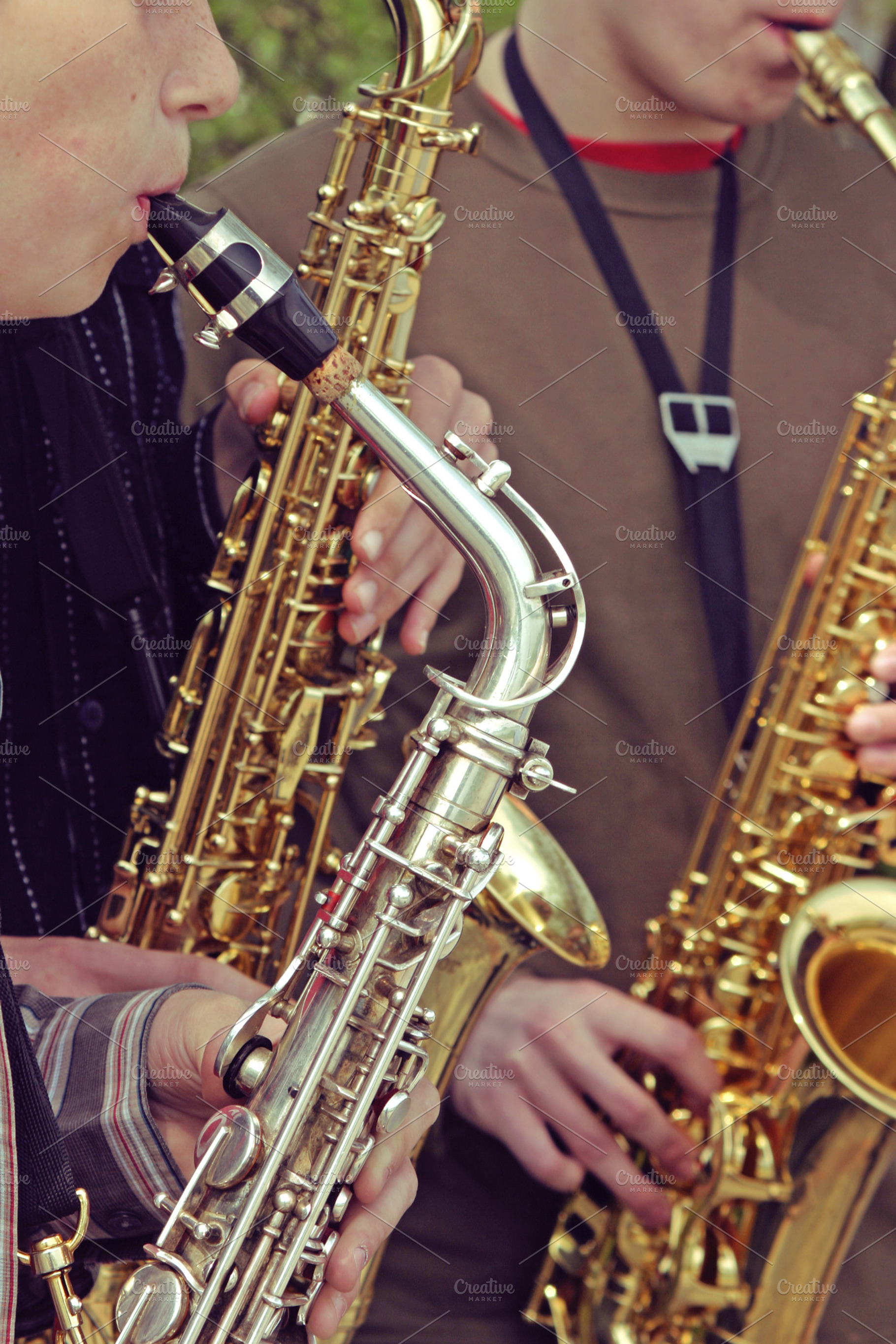 Saxophonists, an Arts & Entertainment Photo by BOOCYS