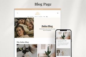 Boho Sun - Fashion Shopify Theme