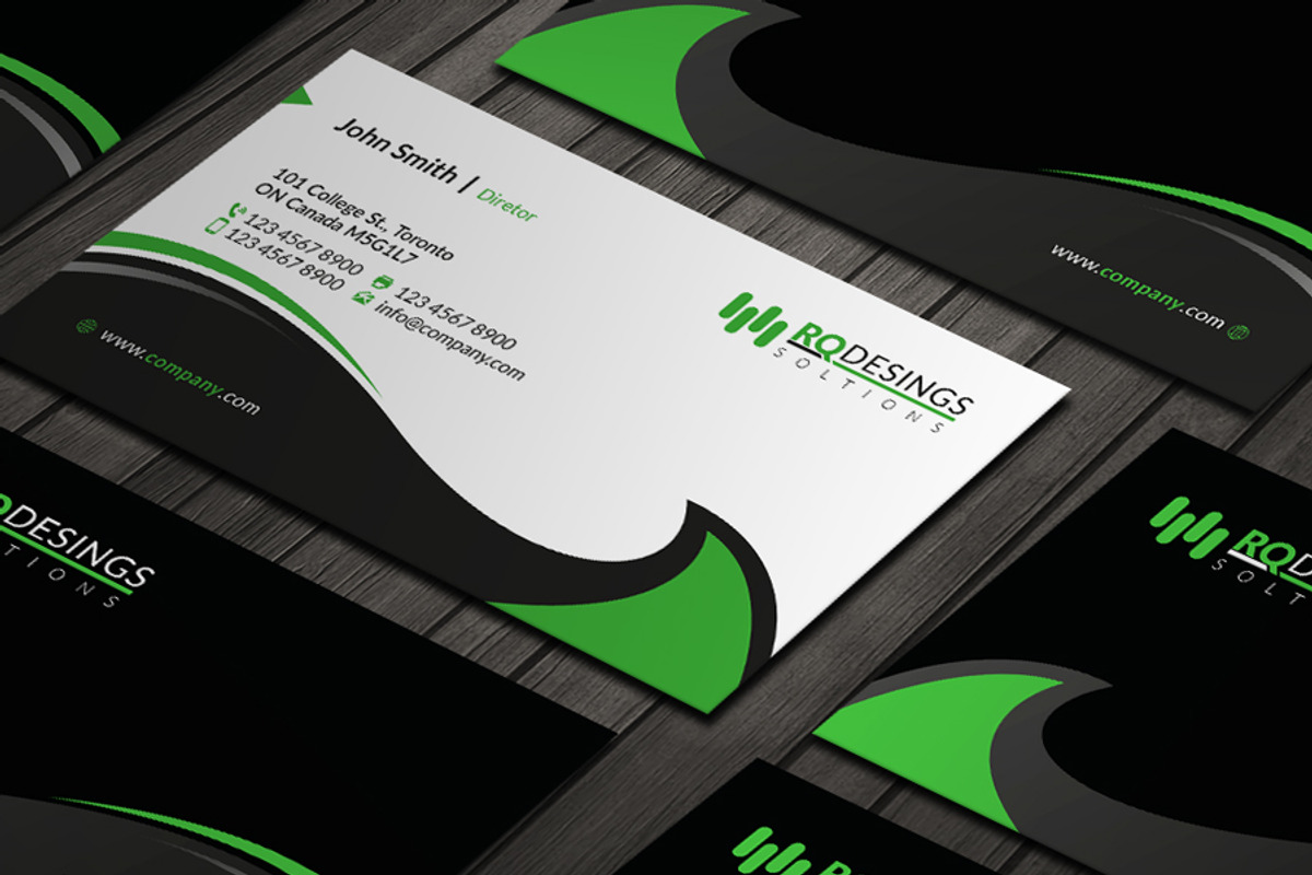 Corporate Business Card 17, a Business Card Template by RQ Designs (Photo 2 of 4)