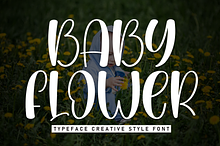 Baby Flower | Script Font