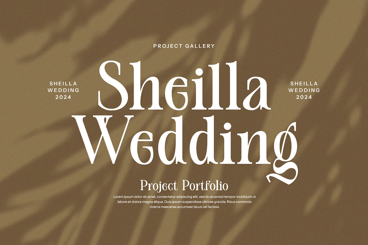 Glifgin Elegant Serif Font By Perfectype preview 3