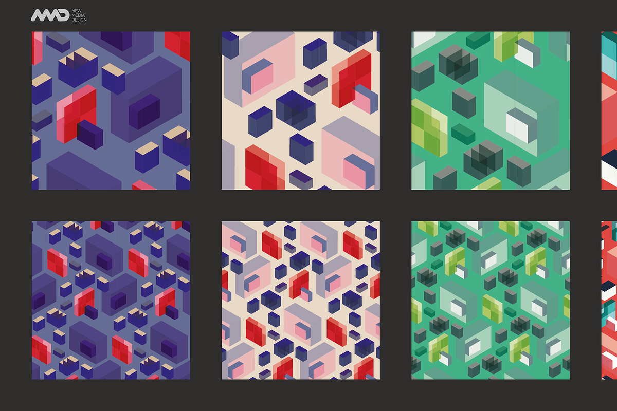 NMD - COLORFUL#01 Vector pattern, a Pattern Graphic by New-Media-Design (Photo 7 of 13)
