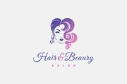 Hair & Beauty Logo, a Branding & Logo Template by MotionMount (Thumbnail 1 of 11)