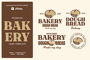 Artisan Bread Dough Bakery Logo, a Branding & Logo Template by Headfonts (Thumbnail 1 of 3)