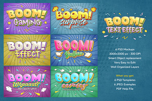 Boom Text Effects