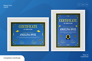 Completion Certificate, a Print Template by Annora Studio (Thumbnail 1 of 6)