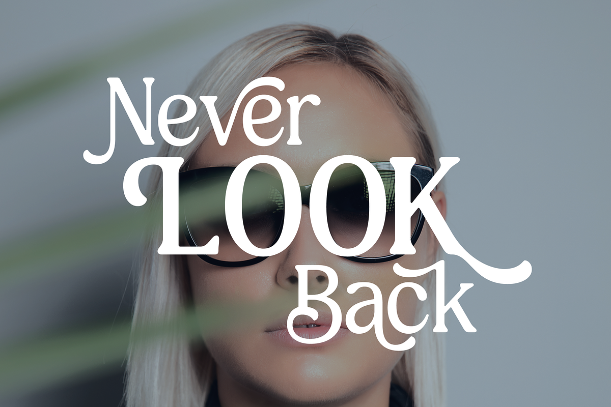 Meaty Nineties - Modern Retro, a Serif Font by Holyline Design (Photo 11 of 15)