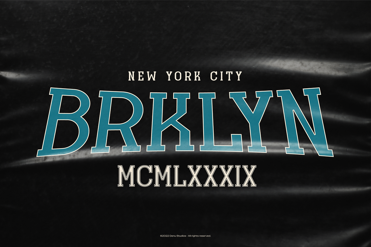 Original Regional | Display Font, a Slab Serif Font by Denustudios (Photo 2 of 12)