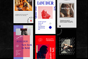 LOUDER - Urban Social Media Brand, a Social Media Template by Dirtytemp Studio (Thumbnail 3 of 12)