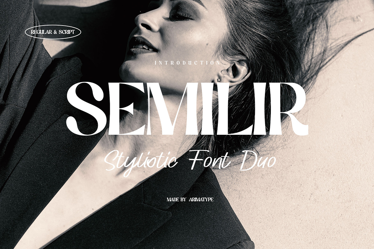 Semilir, a Script Font by ArimaType (Photo 1 of 10)