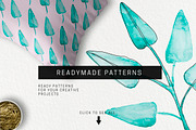 Tropical Garden Modern Illustrations, an Object Graphic by Lum3n (Thumbnail 6 of 7)