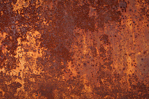 brown rusted steel metal texture background AI generated, a Photo by WorldOfPhotos