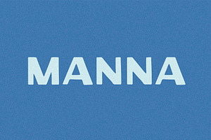 Manna I A Classic Sans Serif Font