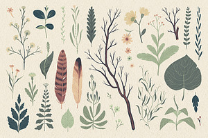 Natura Graphic Elements Pack