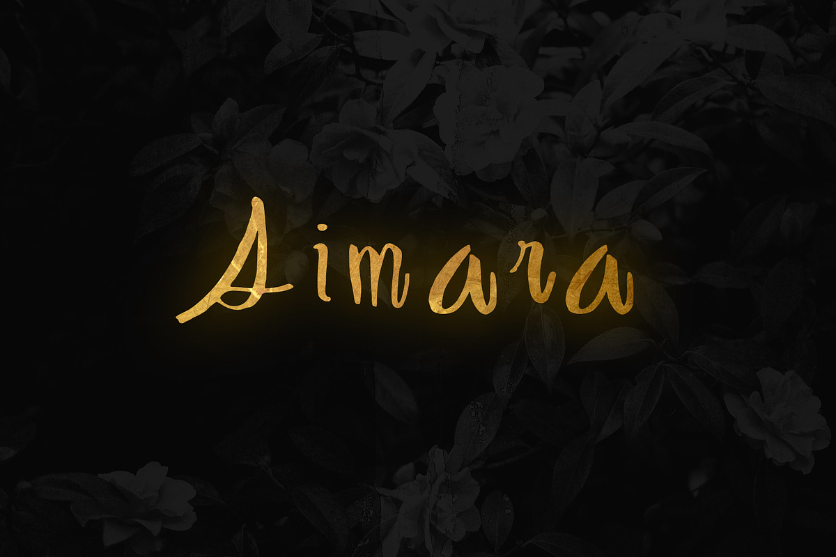 Aimara Font Boutique Hand-drawn