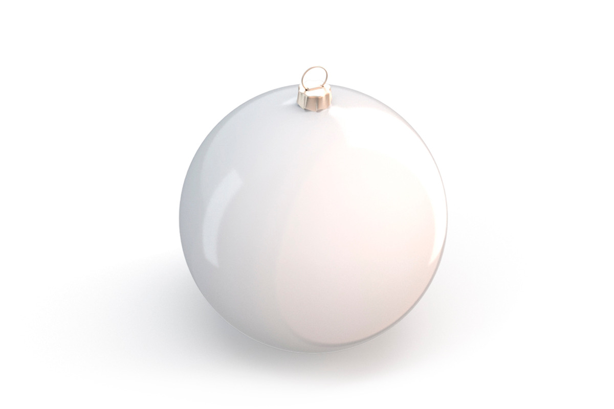 Plastic Christmas Ball 3D Model, an Object 3D Model by rebrandy (Photo 1 of 9)