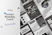 Luxury Workbook Canva Template, a Magazine Template by Brandearth RRGraph (Thumbnail 1 of 11)