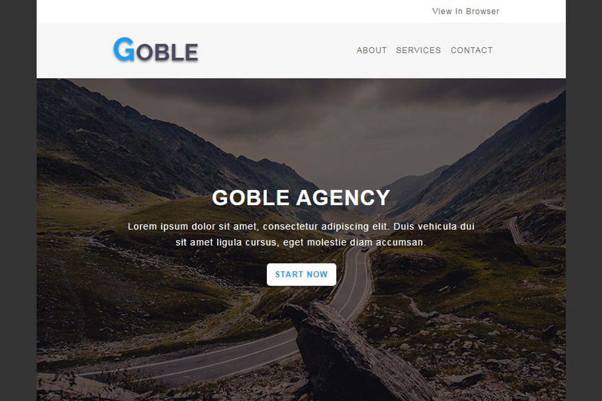 GOBLE - Responsive Email Template, an Email Template by evethemes (Photo 2 of 3)