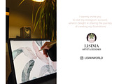 IRISES floral seamless patterns, a Pattern Graphic by Lisima (Thumbnail 14 of 14)